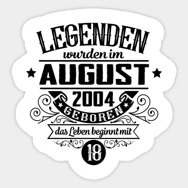 18. Geburtstag Sprüche zur Volljährigkeit Geschenkideen Sticker